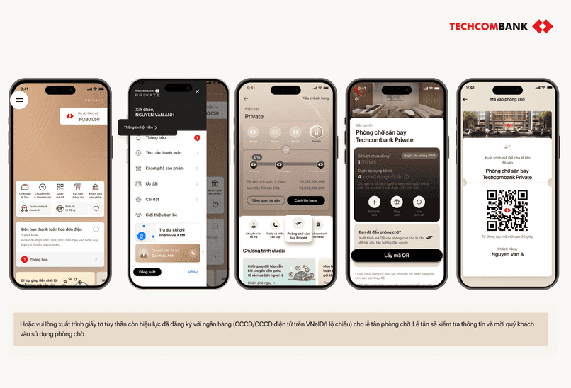 Trải nghiệm phòng chờ sân bay dễ dàng chỉ với 3 bước.