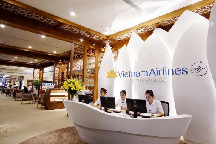 Phòng chờ sân bay Tân Sơn Nhất Bông Sen Vàng
