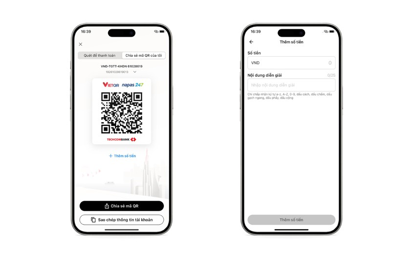 Chủ doanh nghiệp tạo mã QR doanh nghiệp để nhận thanh toán với tính năng QR Pay trên Techcombank Business.