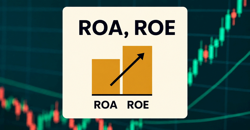 ROA và ROE đều đo khả năng sinh lời, nhưng mỗi chỉ số sử dụng một mẫu số và phản ánh một góc nhìn khác nhau.