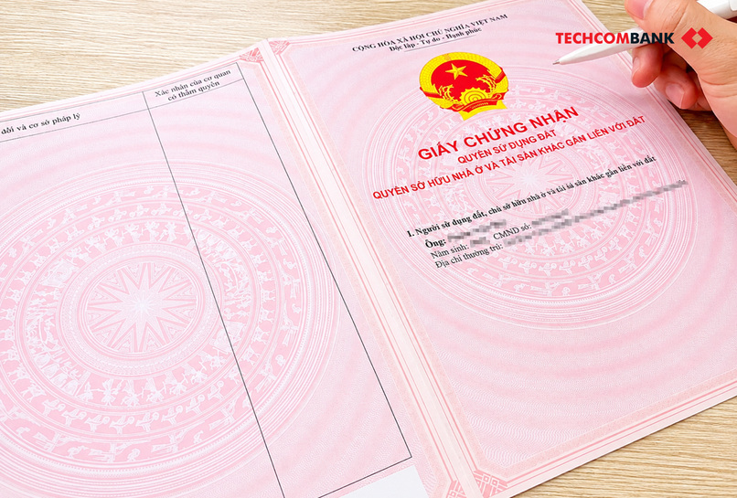 Có thể vay ngân hàng bằng sổ đồng sở hữu.