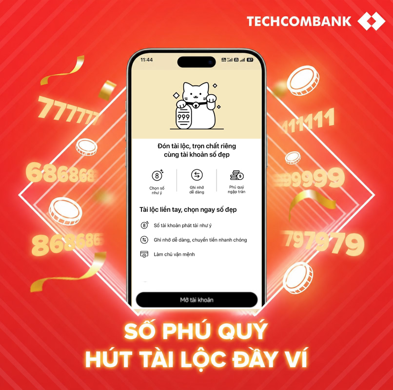 Số tứ quý, số tiến đơn mang ý nghĩa may mắn và phát triển.