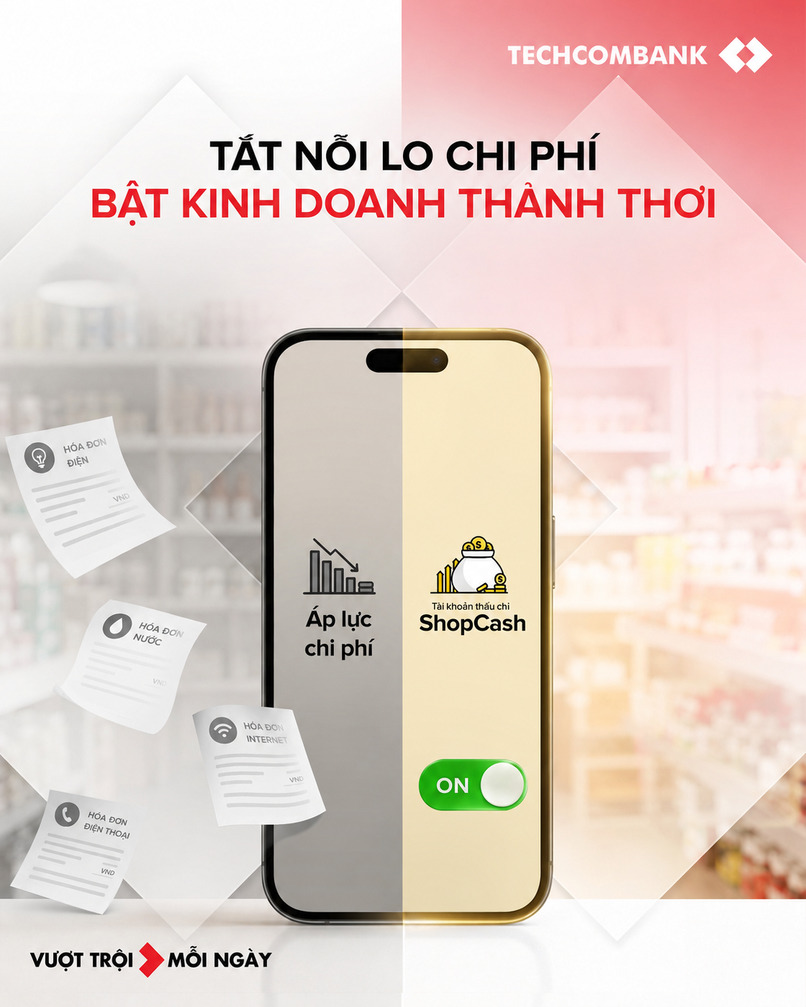 Giải pháp ứng vốn siêu nhanh không cần tài sản thế chấp từ Techcombank.