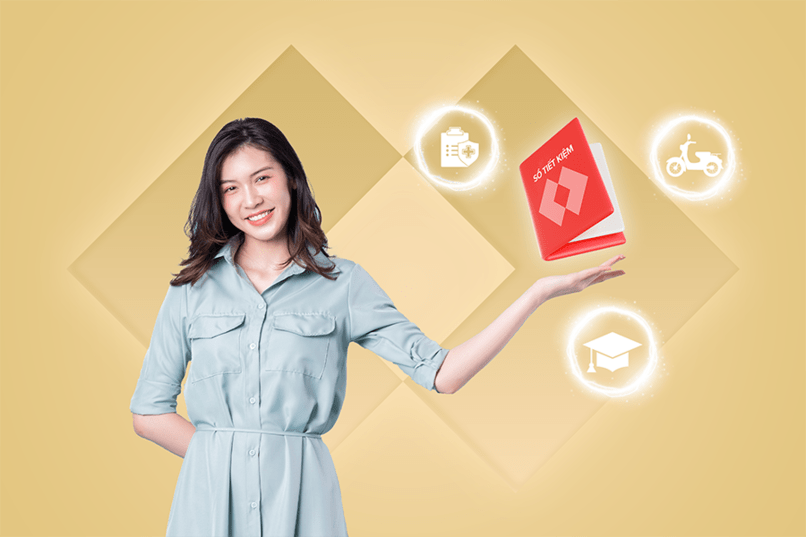 Khách hàng tất toán sổ tiết kiệm sẽ được rút toàn bộ tiền gốc và phần tiền lãi phát sinh trong khoảng thời gian gửi tiền.