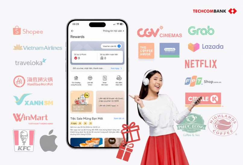 Tham gia Techcombank OneU.