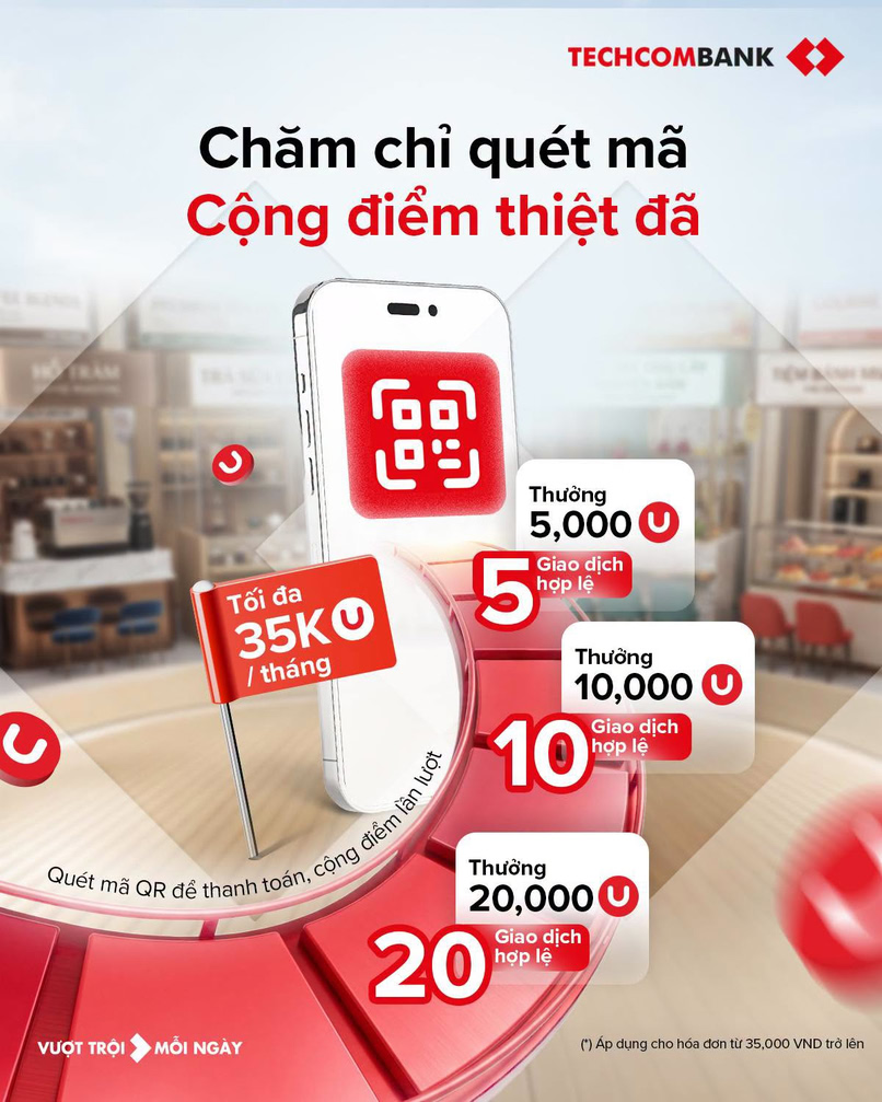 Thay vì dùng tiền mặt hoặc thẻ ngân hàng, người dùng có thể quét mã QR để thanh toán hóa đơn.