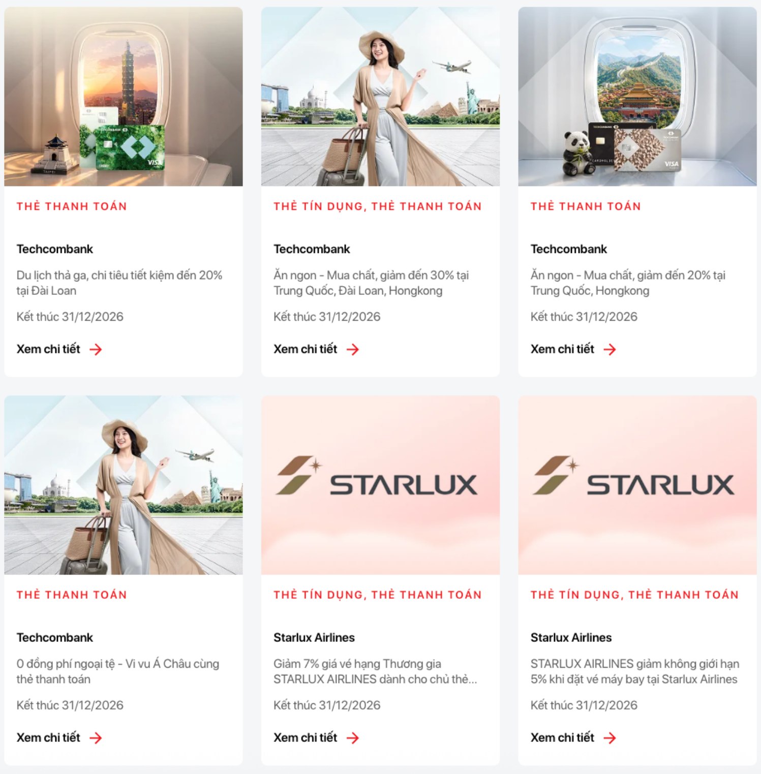 Trọn bộ ưu đãi du lịch Đài Loan cùng thẻ Techcombank