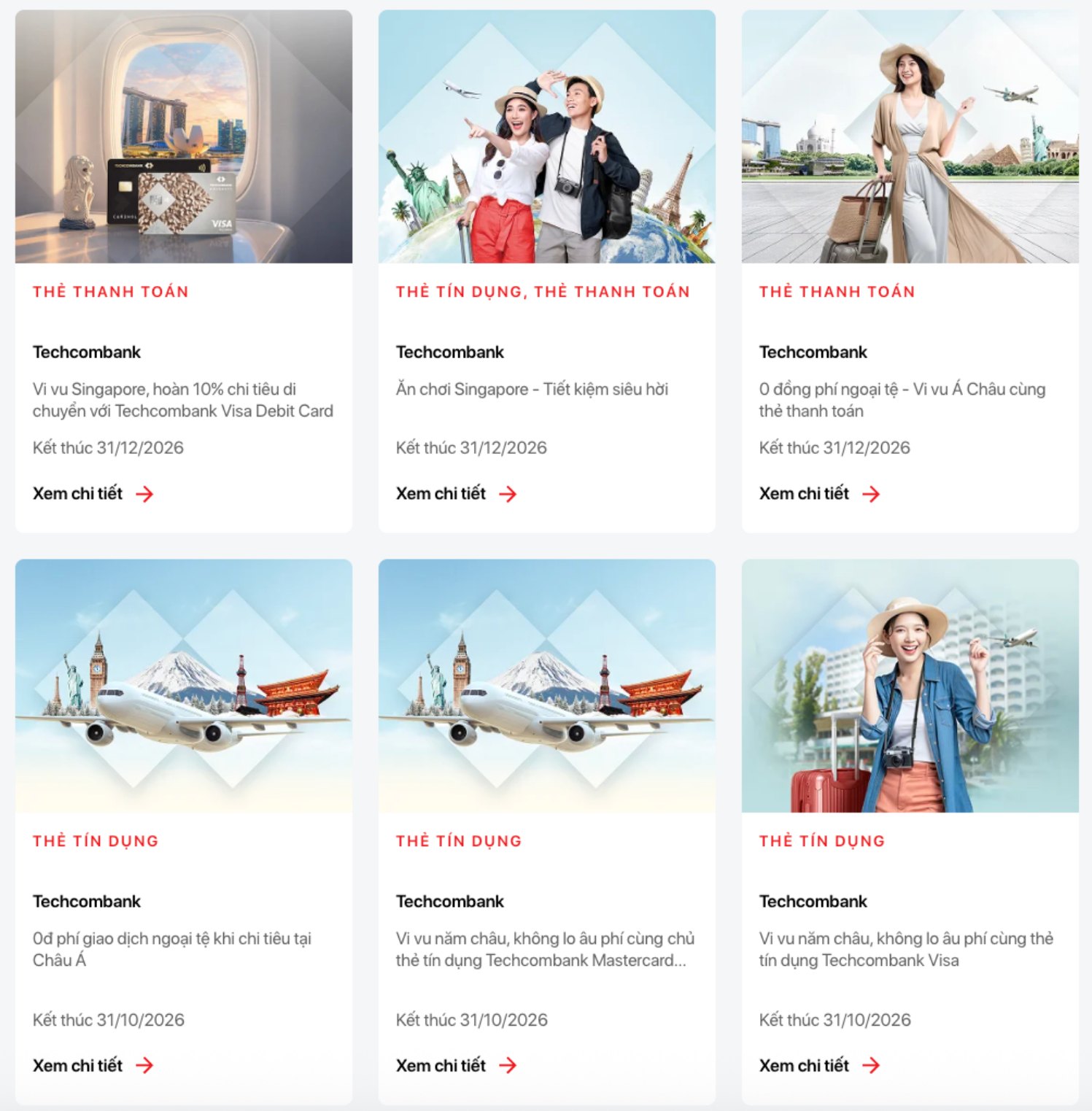 Trọn bộ ưu đãi du lịch Singapore cùng thẻ Techcombank