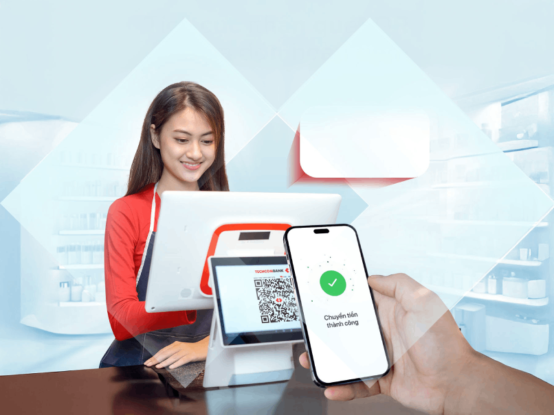 Chuyển khoản ngân hàng qua mã QR là một trong những hình thức thanh toán không dùng tiền mặt.