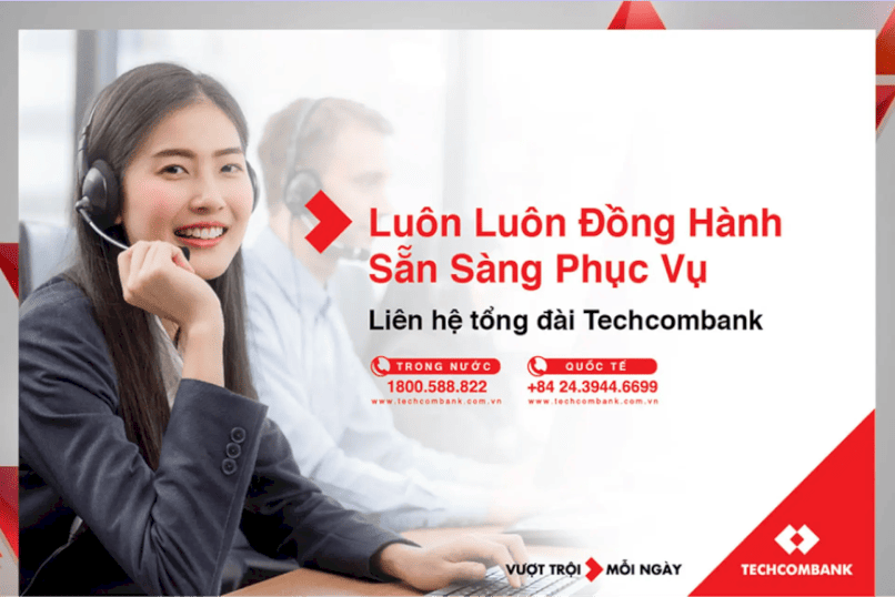 Khách hàng có thể liên hệ hotline Techcombank để được hỗ trợ chuyển đổi thẻ ATM.