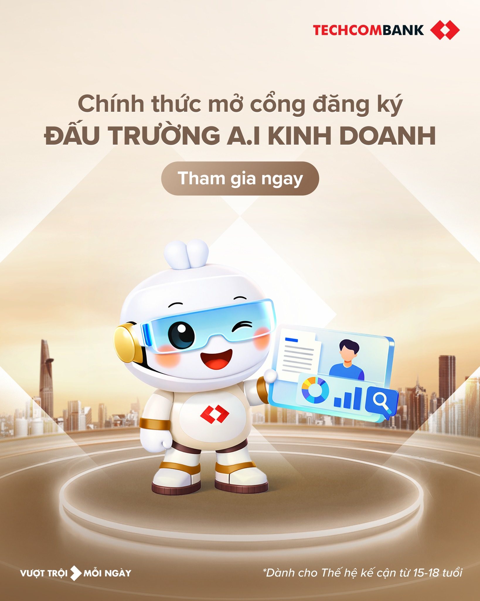 Đấu Trường AI Kinh Doanh đã chính thức mở cổng đăng ký. Tham gia ngay hôm nay