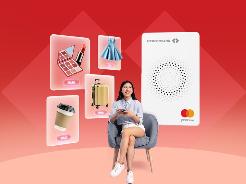 Sử dụng thẻ tín dụng Techcombank, dễ dàng thanh toán mọi lúc mọi nơi.