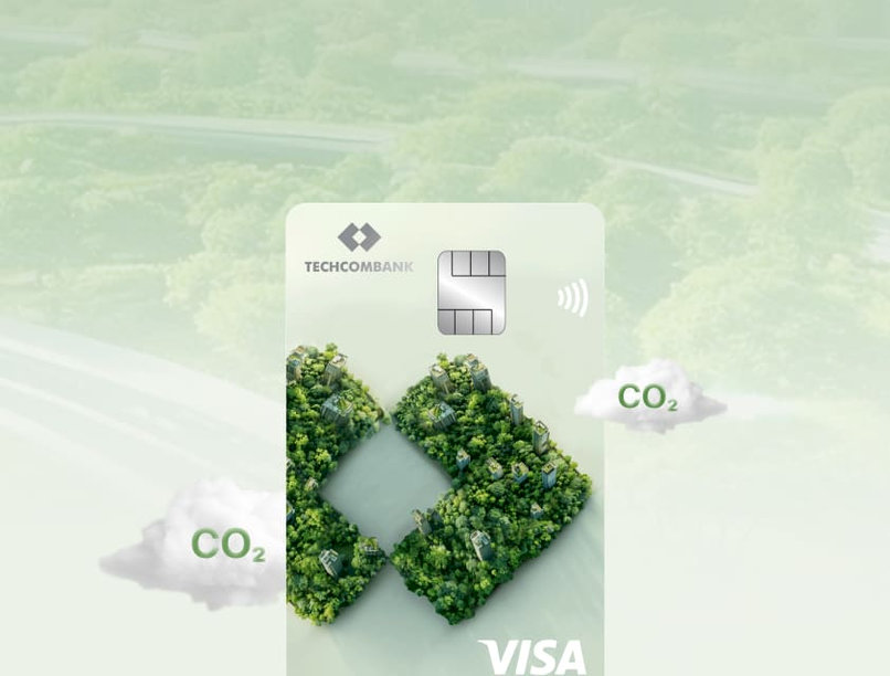 Thẻ tín dụng Techcombank Visa Eco.