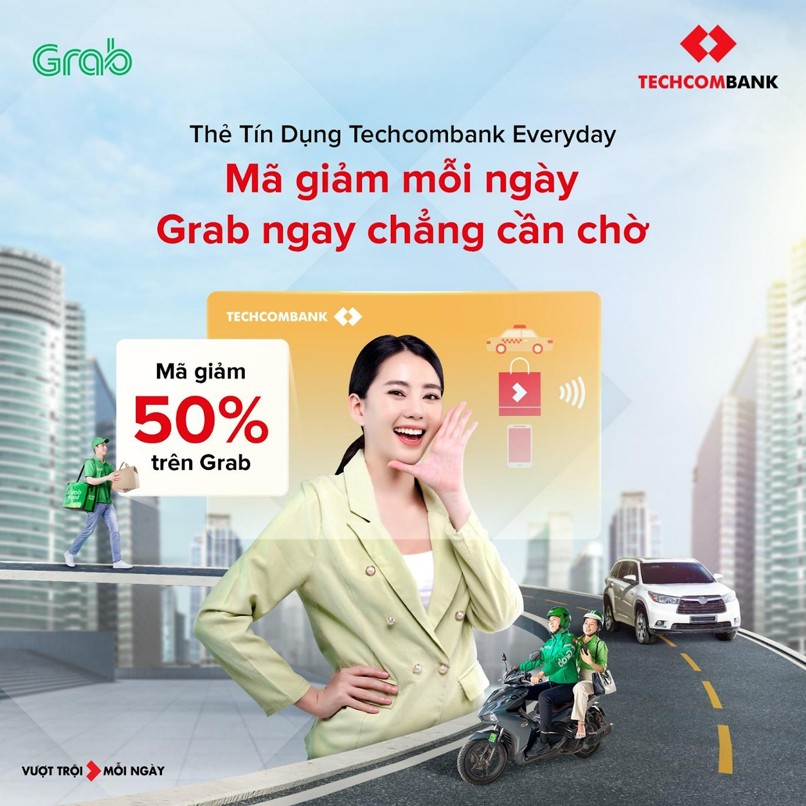 Thẻ tín dụng quốc tế Techcombank Style phù hợp với người thường xuyên chi tiêu hàng ngày và di chuyển.