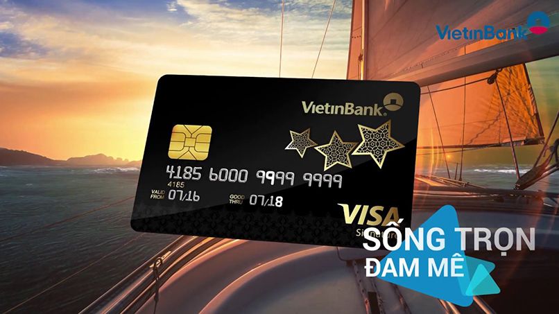 Thẻ tín dụng quốc tế Visa Signature Vietinbank 