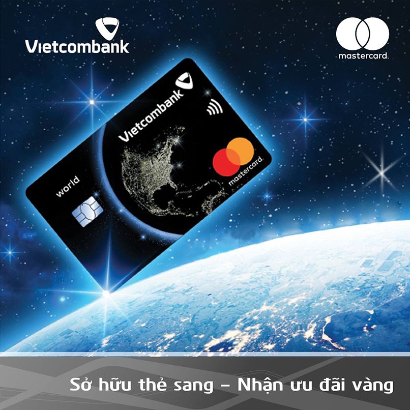 Thẻ tín dụng quốc tế MasterCard World Vietcombank 
