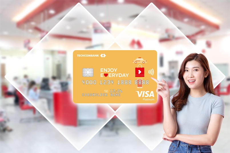 Thẻ tín dụng Techcombank Everyday là sự lựa chọn hoàn hảo cho chi tiêu mỗi ngày.