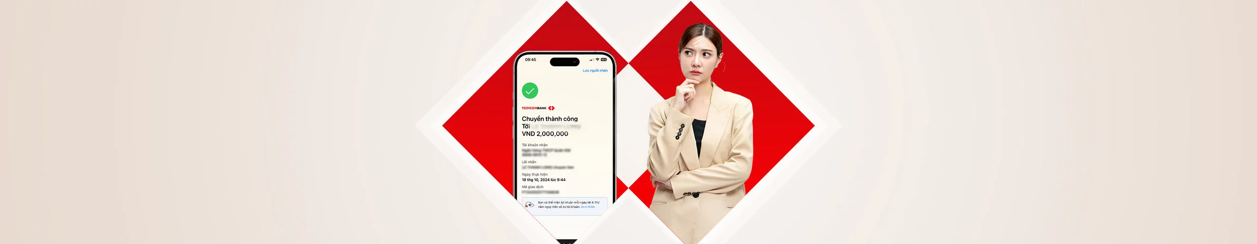 Tiền chuyển vào tài khoản cá nhân có bị tính thuế không