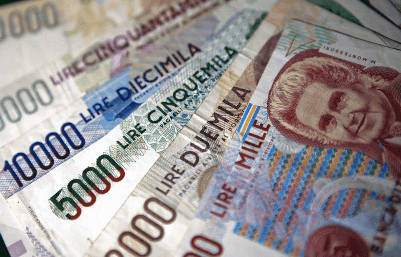 Trước năm 2002, Ý sử dụng đồng Lira