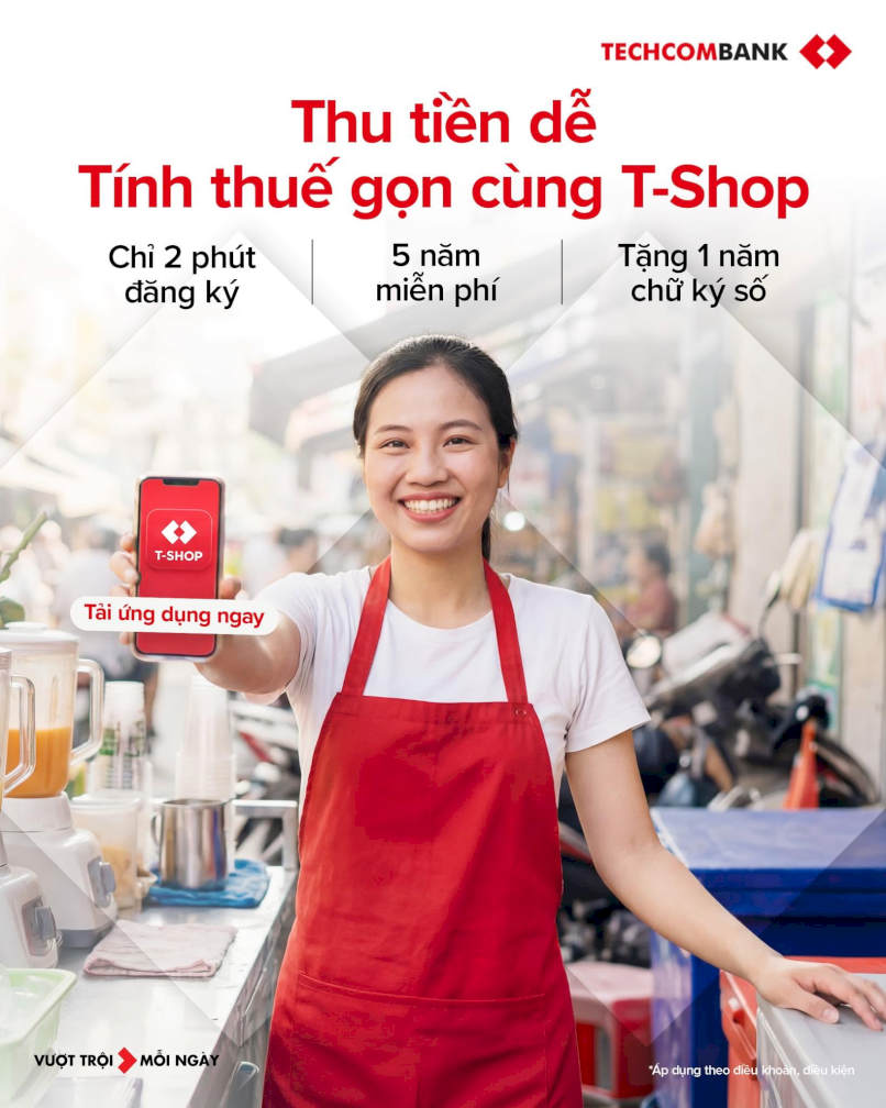 T Shop ứng dụng bán hàng, xuất hoá đơn toàn năng ngay trên điện thoại.
