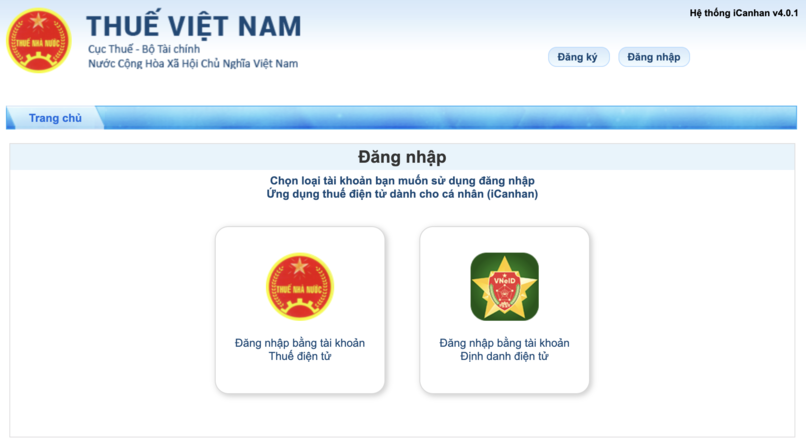 Đăng nhập, chọn mục ngoặc kép Tra cứu ngoặc kép