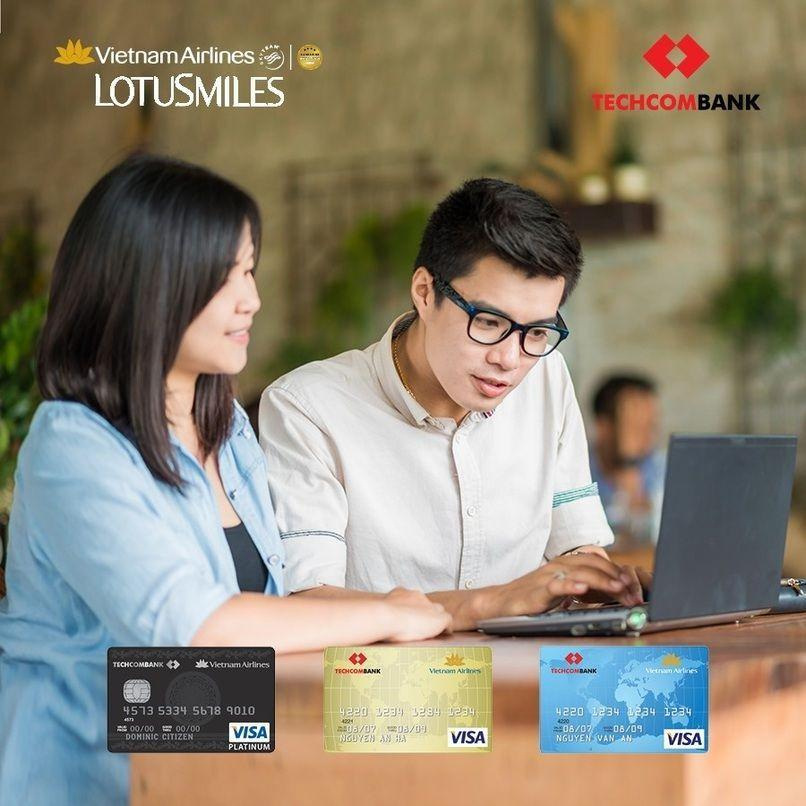 Thẻ tín dụng Vietnam Airlines Techcombank Visa