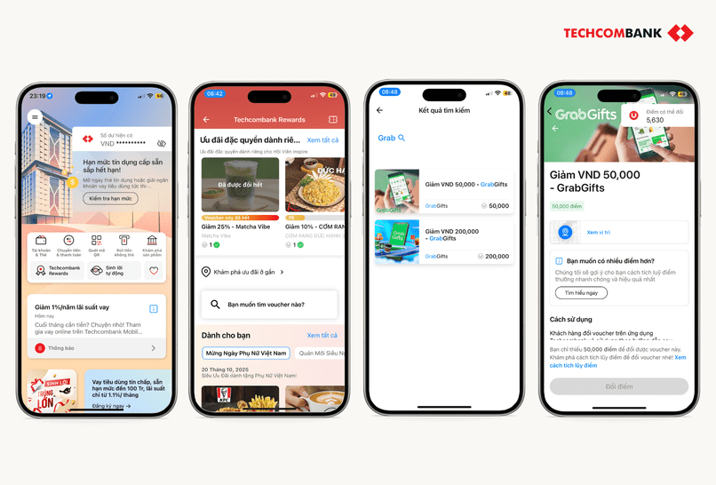 Đổi U Point lấy mã giảm giá GrabGifts