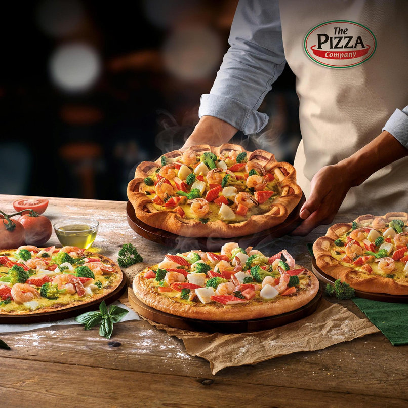 Săn voucher The Pizza Company từ Techcombank OneU. 