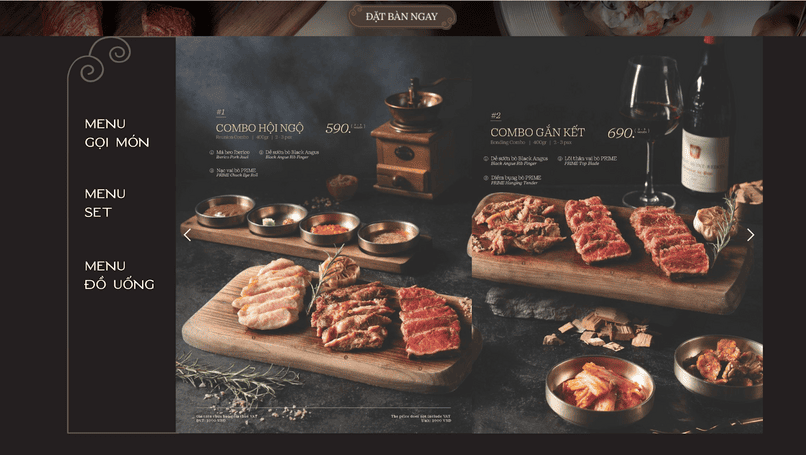 Tìm hiểu menu Woomaster trên website.
