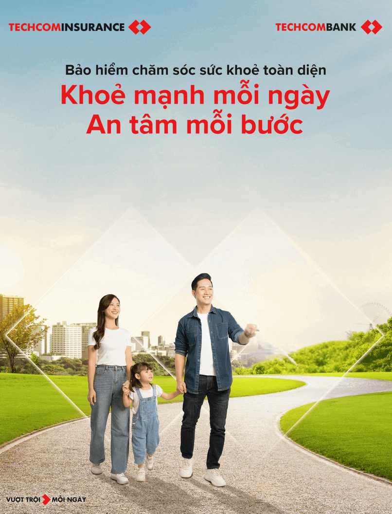 Bảo hiểm sức khỏe giúp bạn an tâm mỗi bước vì đã được chăm sóc và bảo vệ toàn diện