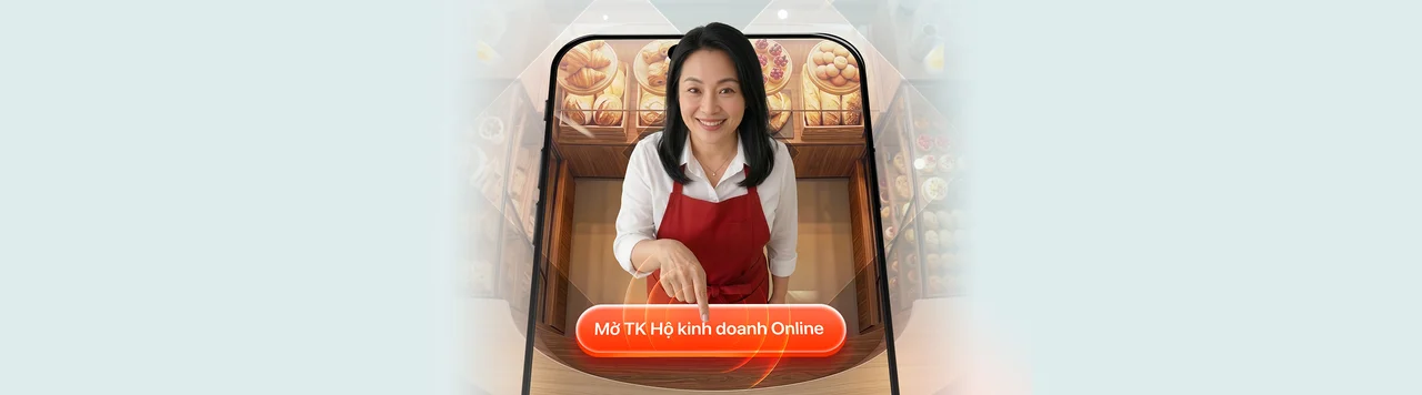 Chỉ 1 phút mở tài khoản hộ kinh doanh online - Nhanh chóng, tiện lợi, đúng chuẩn quy định