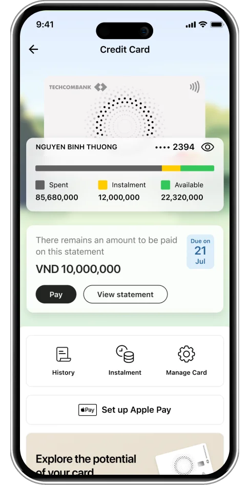 Step 3: Tap "Set up Apple Pay"