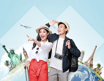 Vi vu năm châu, không lo âu phí cho chủ thẻ Techcombank