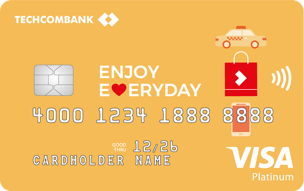 Thẻ tín dụng Techcombank Everyday