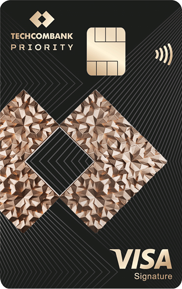 Thẻ tín dụng Techcombank Priority Visa Signature