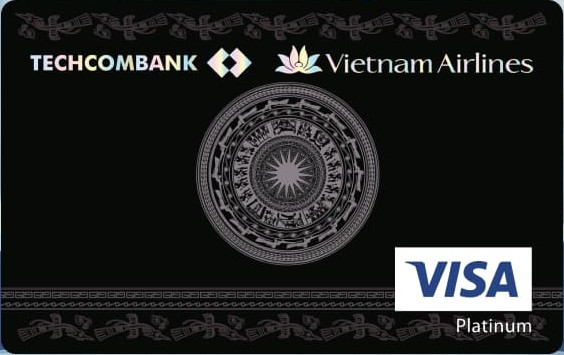 Thẻ tín dụng Vietnam Airlines Techcombank Visa Platinum