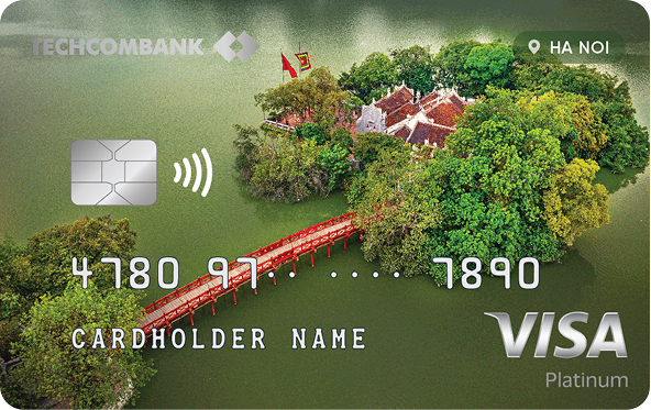 Thẻ ghi nợ Visa Platinum Hà Nội