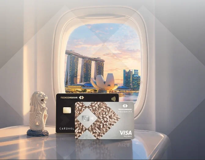 Rides in Singapore, reward 10% with Techcombank Visa Debit Card