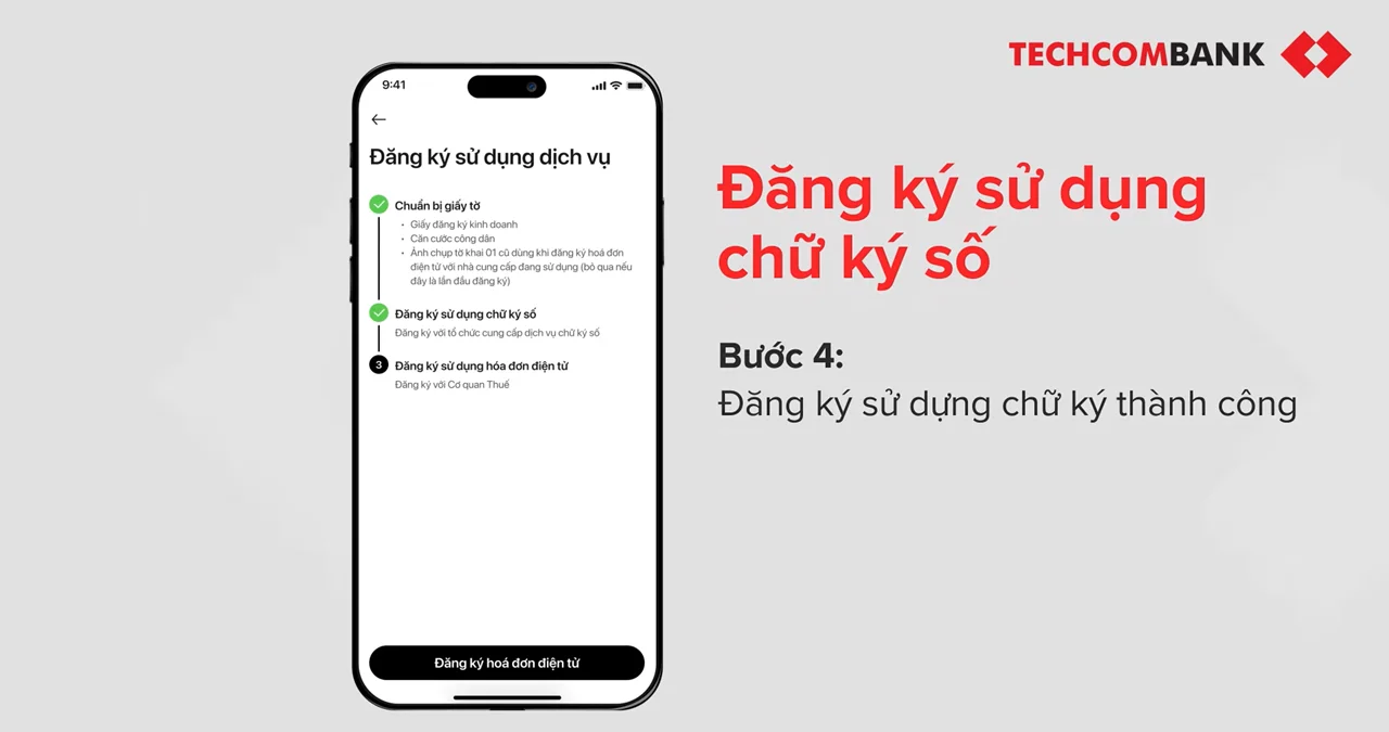 Hóa đơn điện tử và chữ ký số trên T-Shop