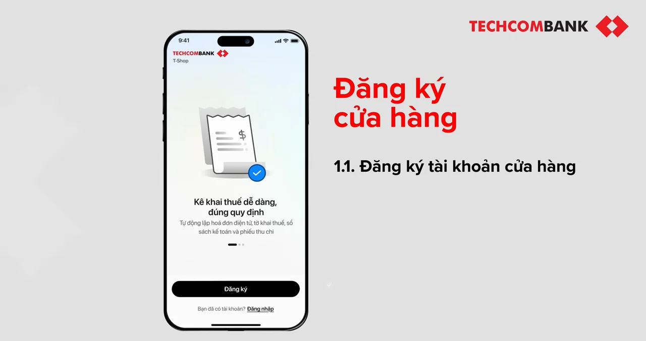 Đăng ký và thiết lập cửa hàng trên T-Shop