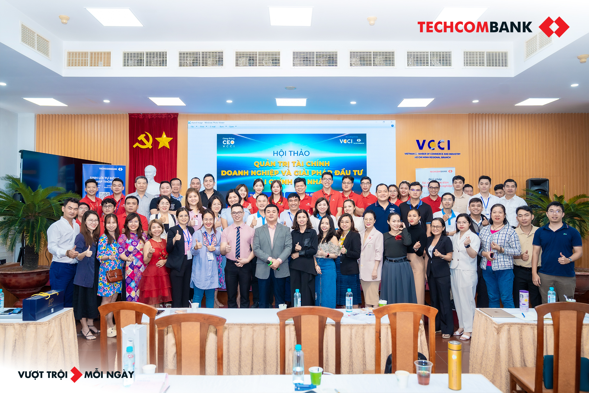 Techcombank phối hợp cùng VCCI tổ chức thành công workshop về quản trị tài chính