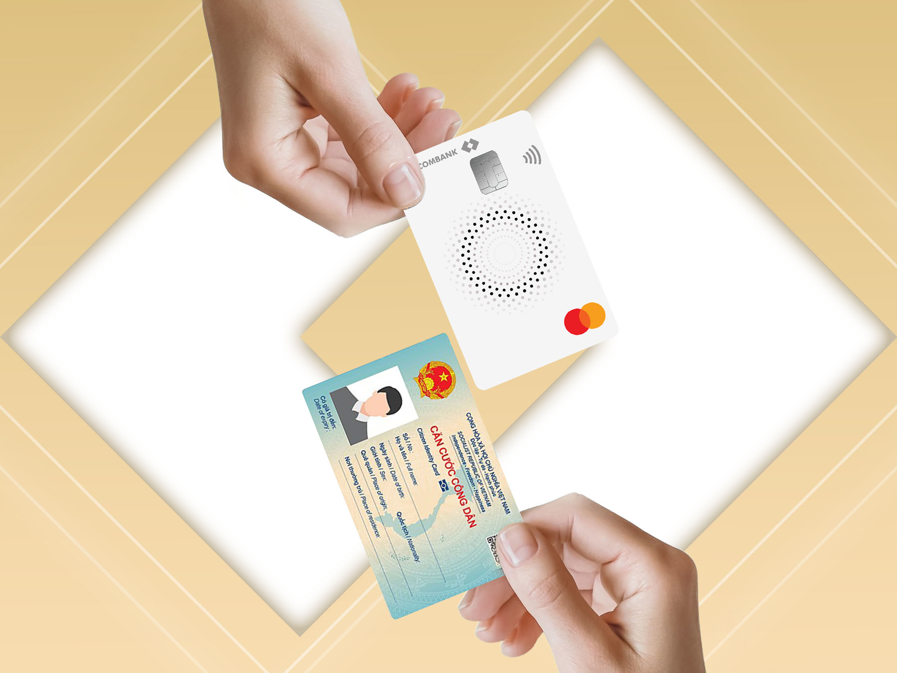 mở thẻ tín dụng chỉ cần CCCD