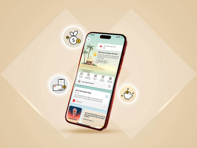 Bạn có thể mua chứng chỉ quỹ của Techcom Capital ngay trên ngân hàng số Techcombank.