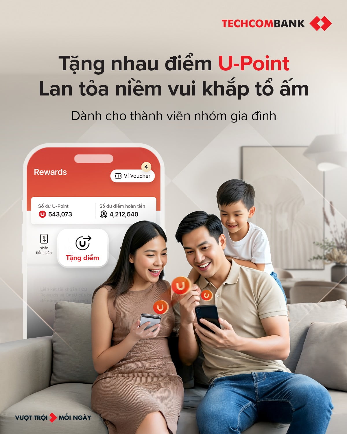 Điểm U-Point trao tay, niềm vui lan toả